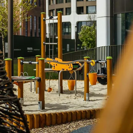 Sky Park Downtown Апартаменты Братислава